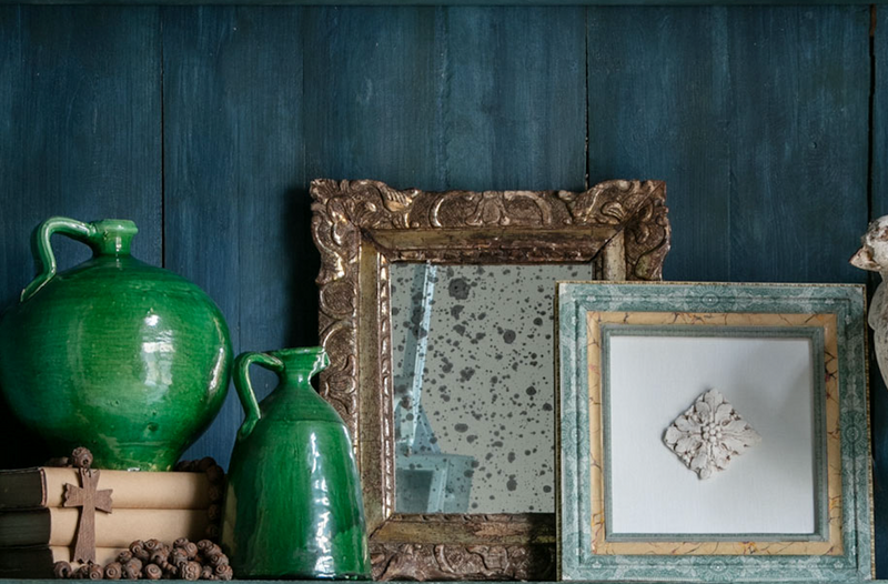 French 18th C Hand-Carved Gilt Frame with New Mirror