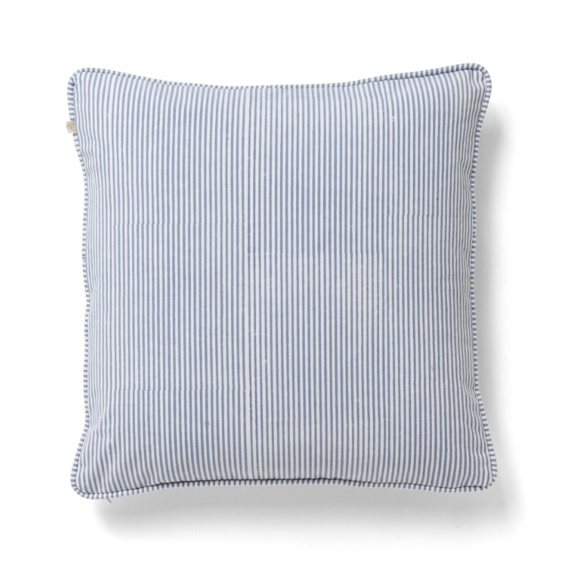 Stockholm Striped Cotton Pillow Cover
