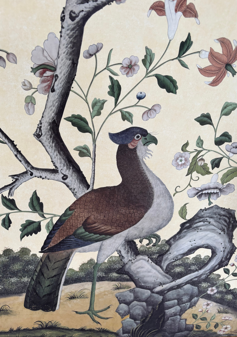 Chinoiserie Panel in Buttercup