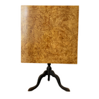 Antique Swedish Bleached Alder Root Tilt-top Table c. 1920