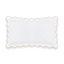 Alexandra Wavy Scalloped Bed Linen Pillowcase Pair