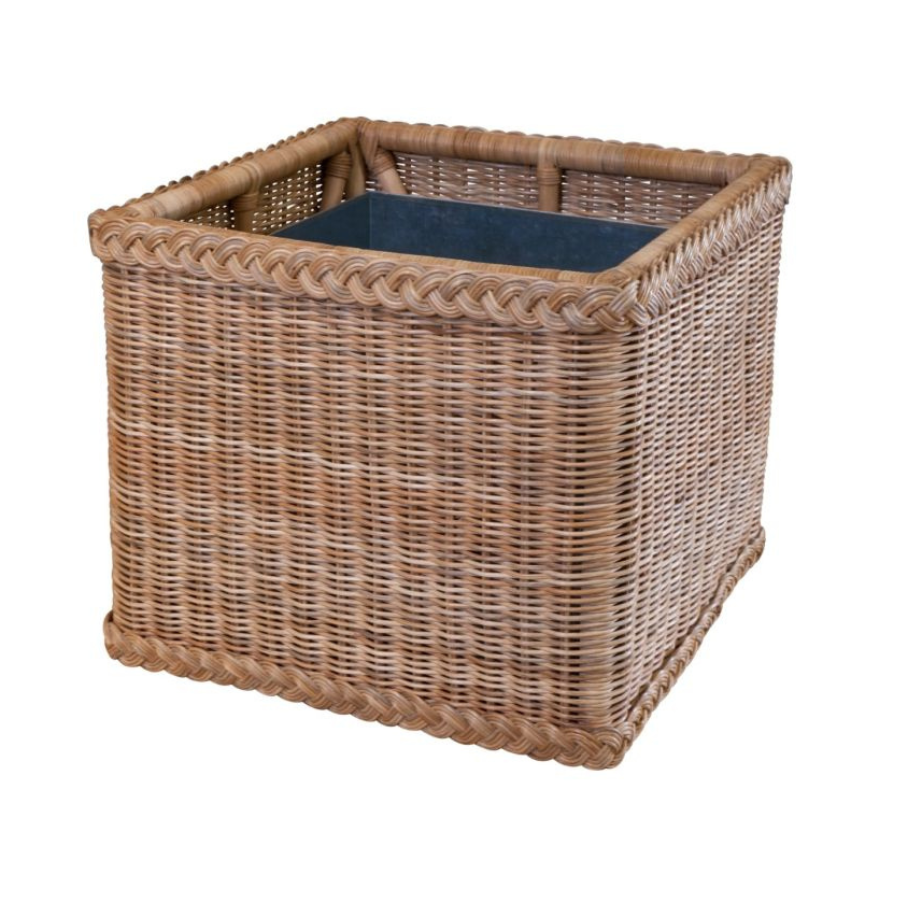 Wicker Planter with Liner