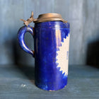 Vintage Belgian Porcelain Litre Jar