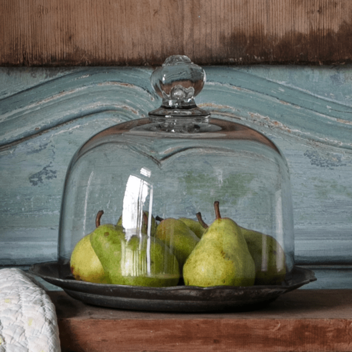 Antique Belgian Cheese Cloche