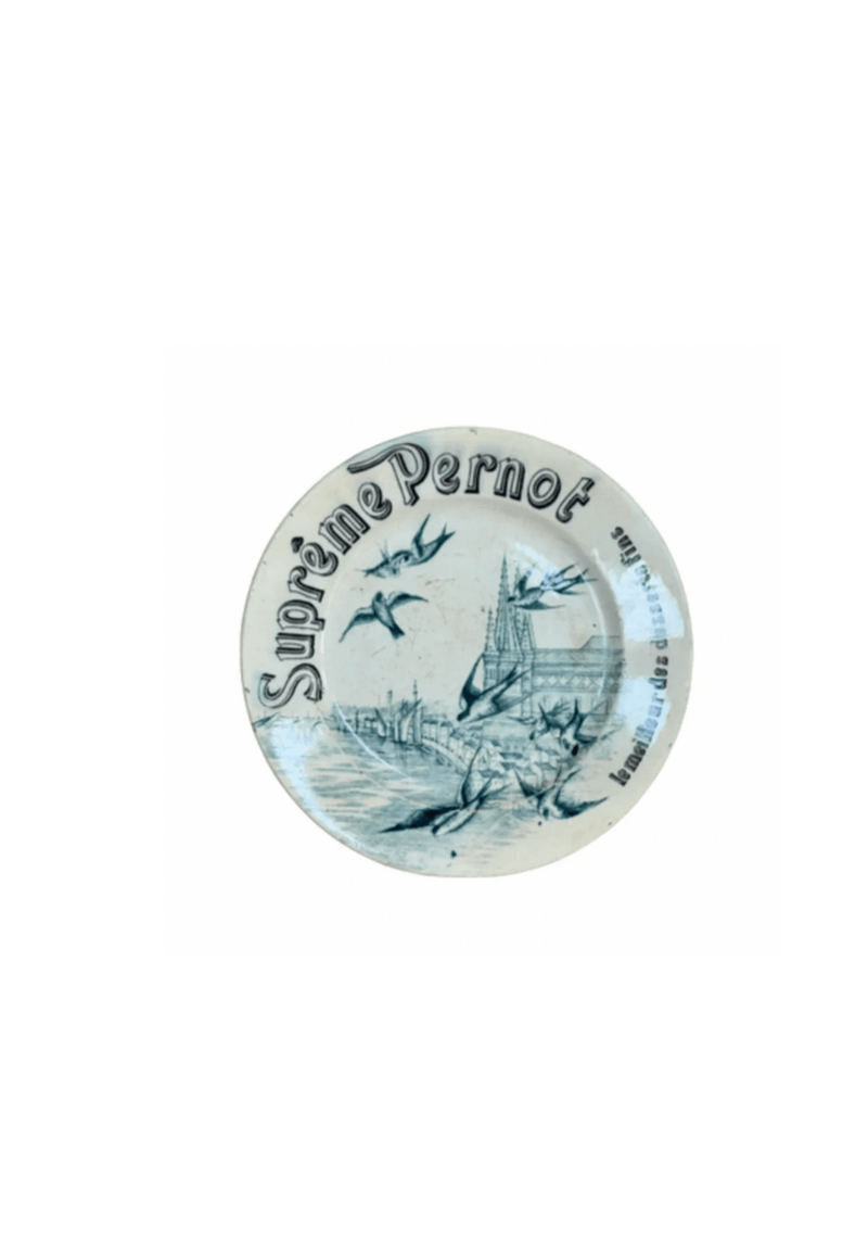 Antique French Supreme Pernot Plate