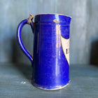 Vintage Belgian Porcelain Litre Jar