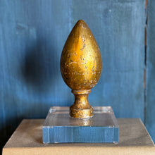 Antique Italian Giltwood Finial