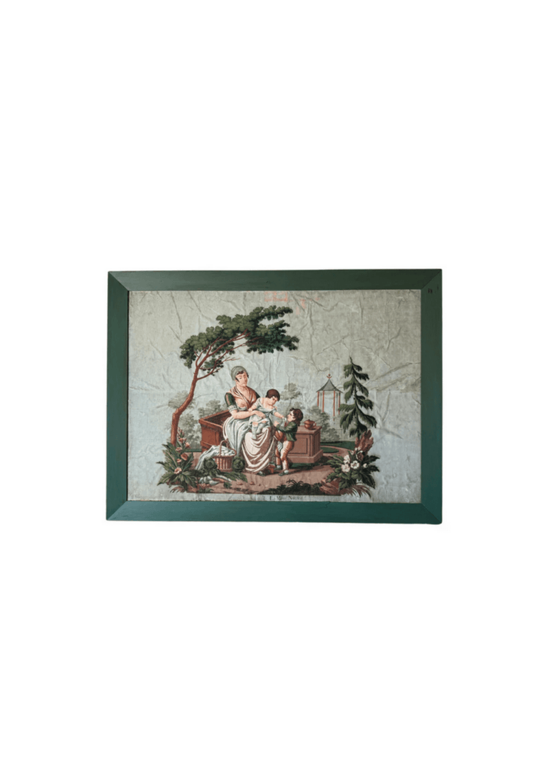 Directoire Era Painting On Paper