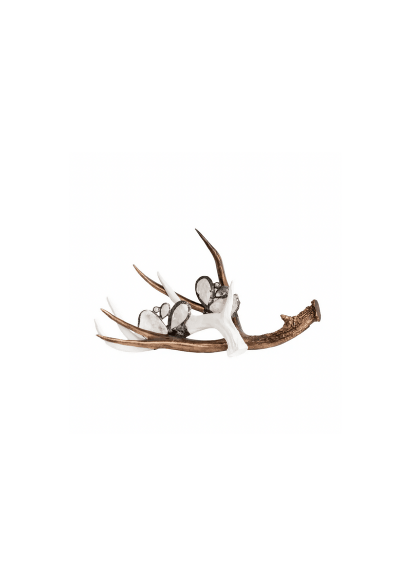 Hand-Embellished Decorative Antler (Large)