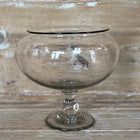 19th C Glass Leech Bowl, Large