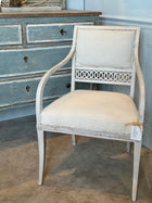 Pair of 1800s Gustavian Antique Chairs with Elegant Detailing