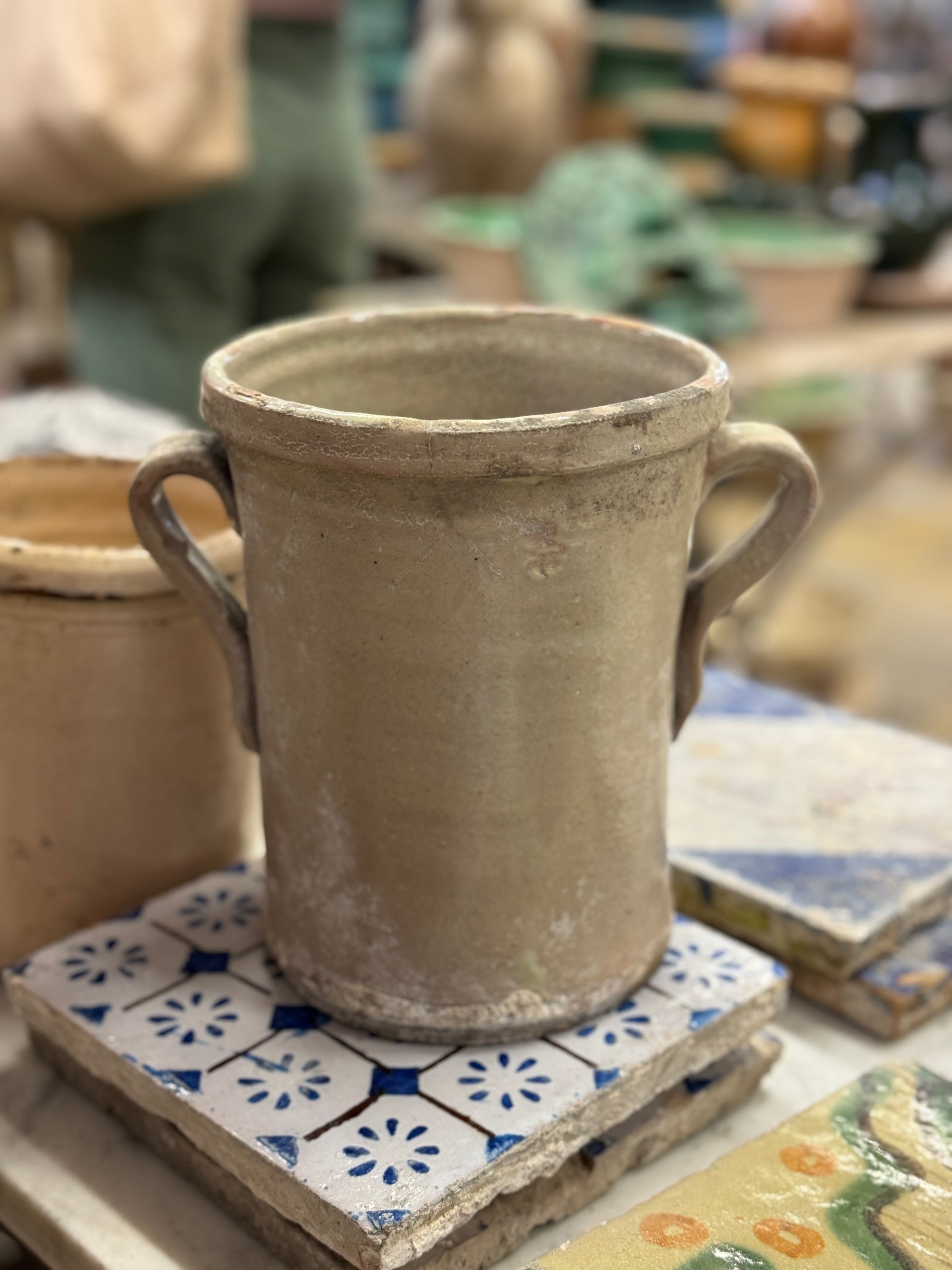 Antique Italian Confit Pot