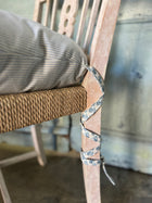 Swedish Rush Seat Chairs, Set of 4, Vintage Circa 1950's