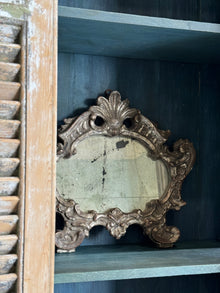 Beautiful 18th C. Silver Gilt Italian Mercury Mirror