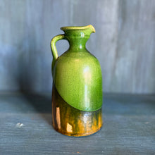 Spanish Antique Green Glazed Water Jug