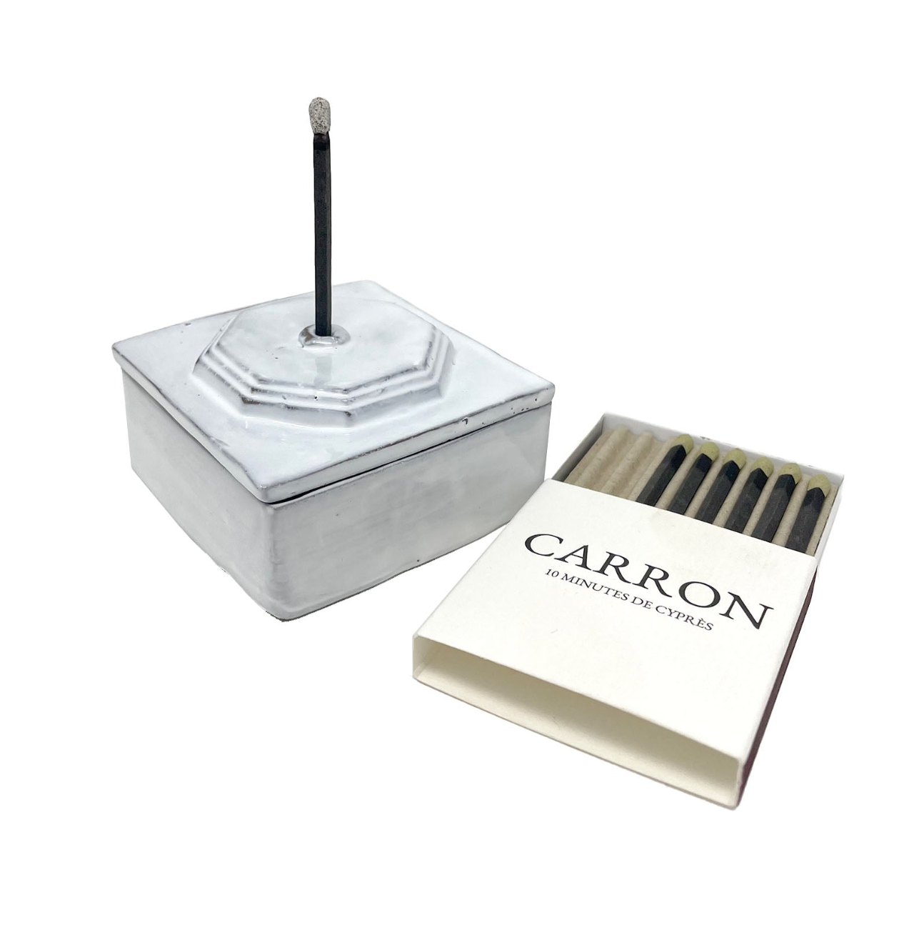 Paris Incense Matches with Censer Box by CARRON