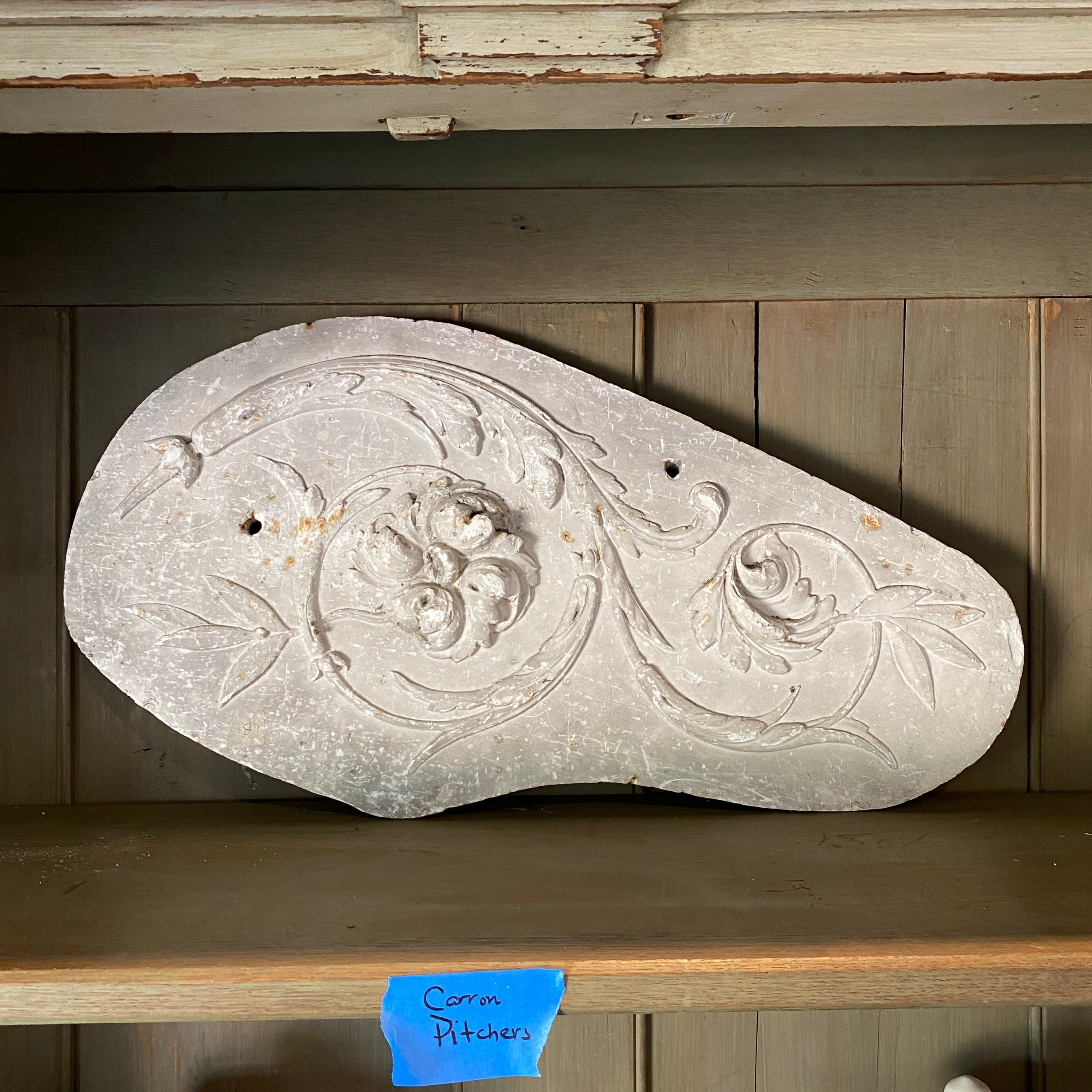 19th C. Plaster Mold