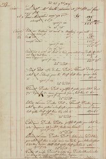 Antique French Ledger Print Book Covers (set of 6)