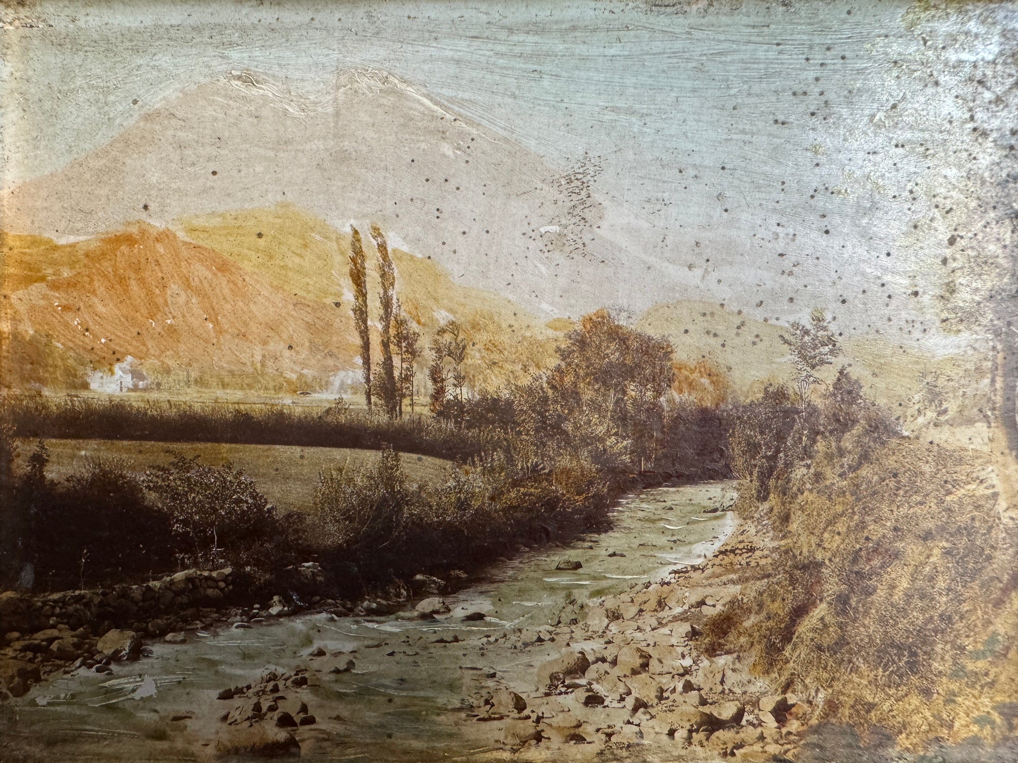 Landscape Painting 6"H x 7.75"W