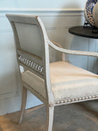 Pair of 1800s Gustavian Antique Chairs with Elegant Detailing