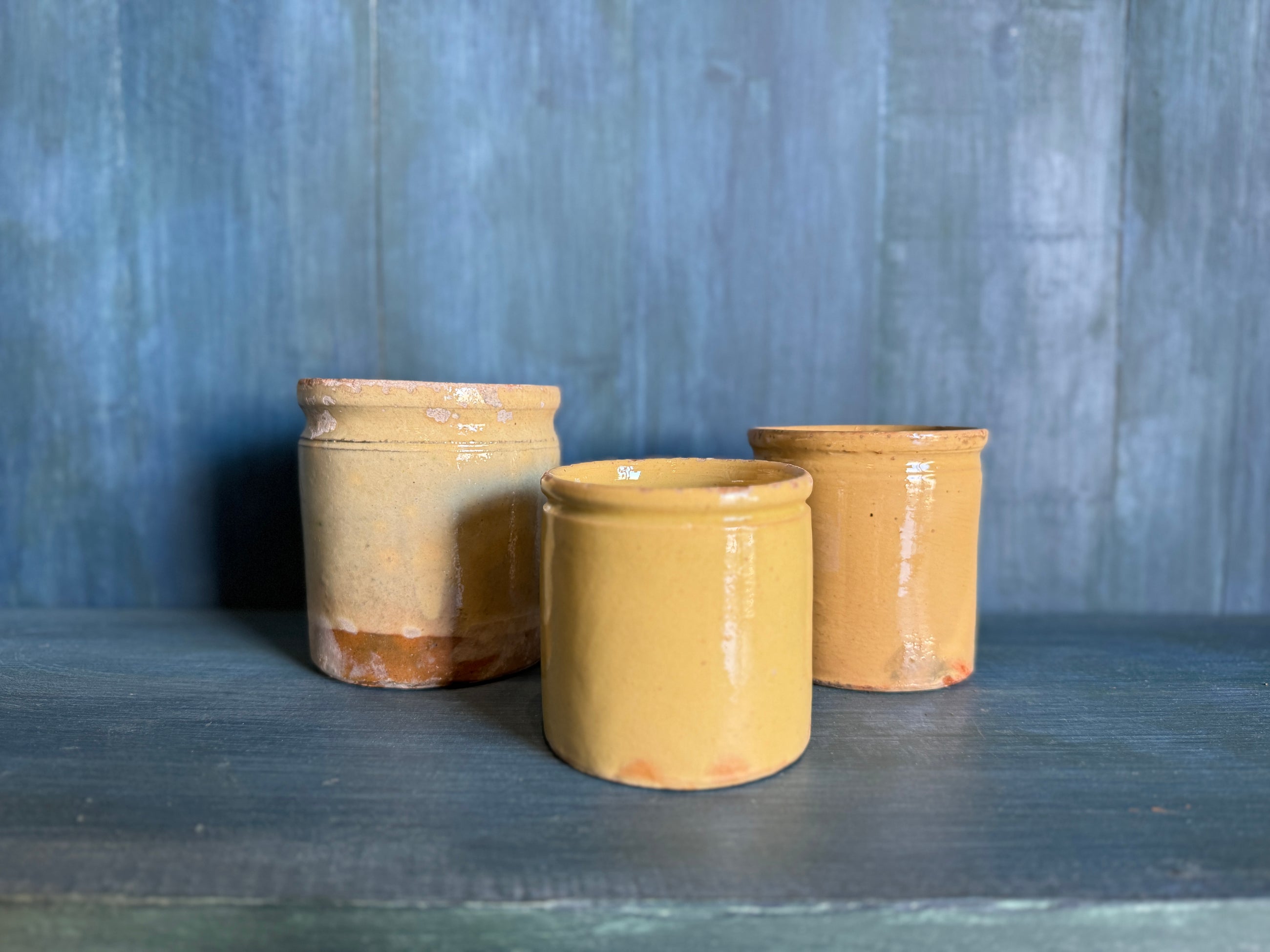 Antique French Confit Pot